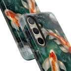 Koi Fish Samsung Galaxy Phone Case | Japanese Pond Phone Case