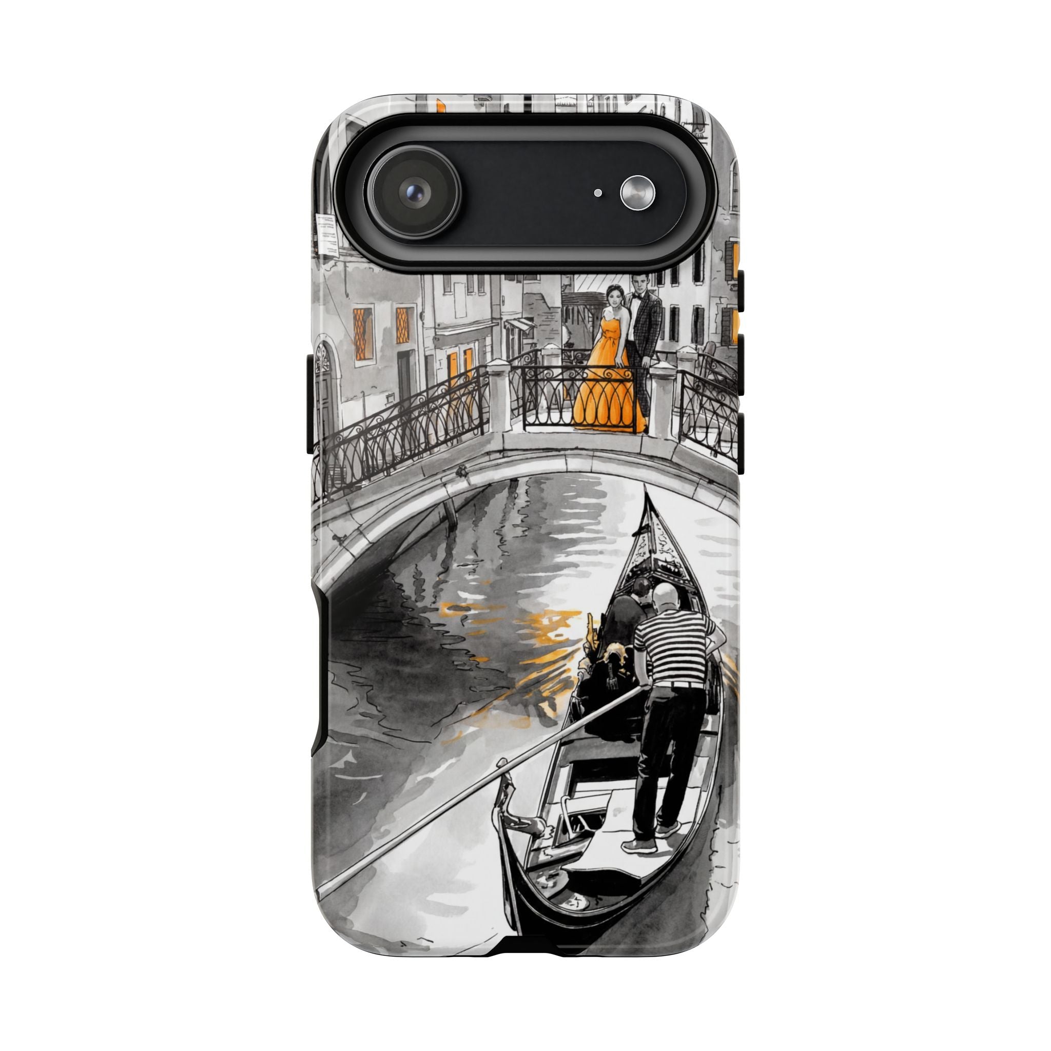 Venice Gondola iPhone Case | Romantic Canal Scene Protective Case
