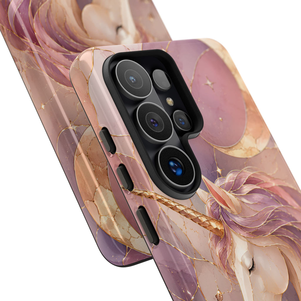 Unicorn Samsung Galaxy Phone Case | Stained Glass Phone Case