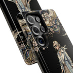 Vintage Chic Samsung Galaxy Phone Case | Stylish Woman Illustration