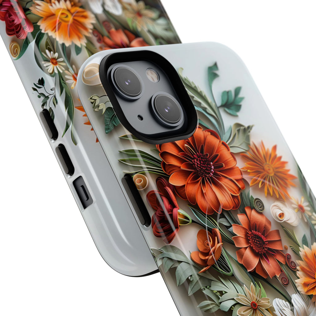 Floral Autumn Bouquet Tough MagSafe Phone Case