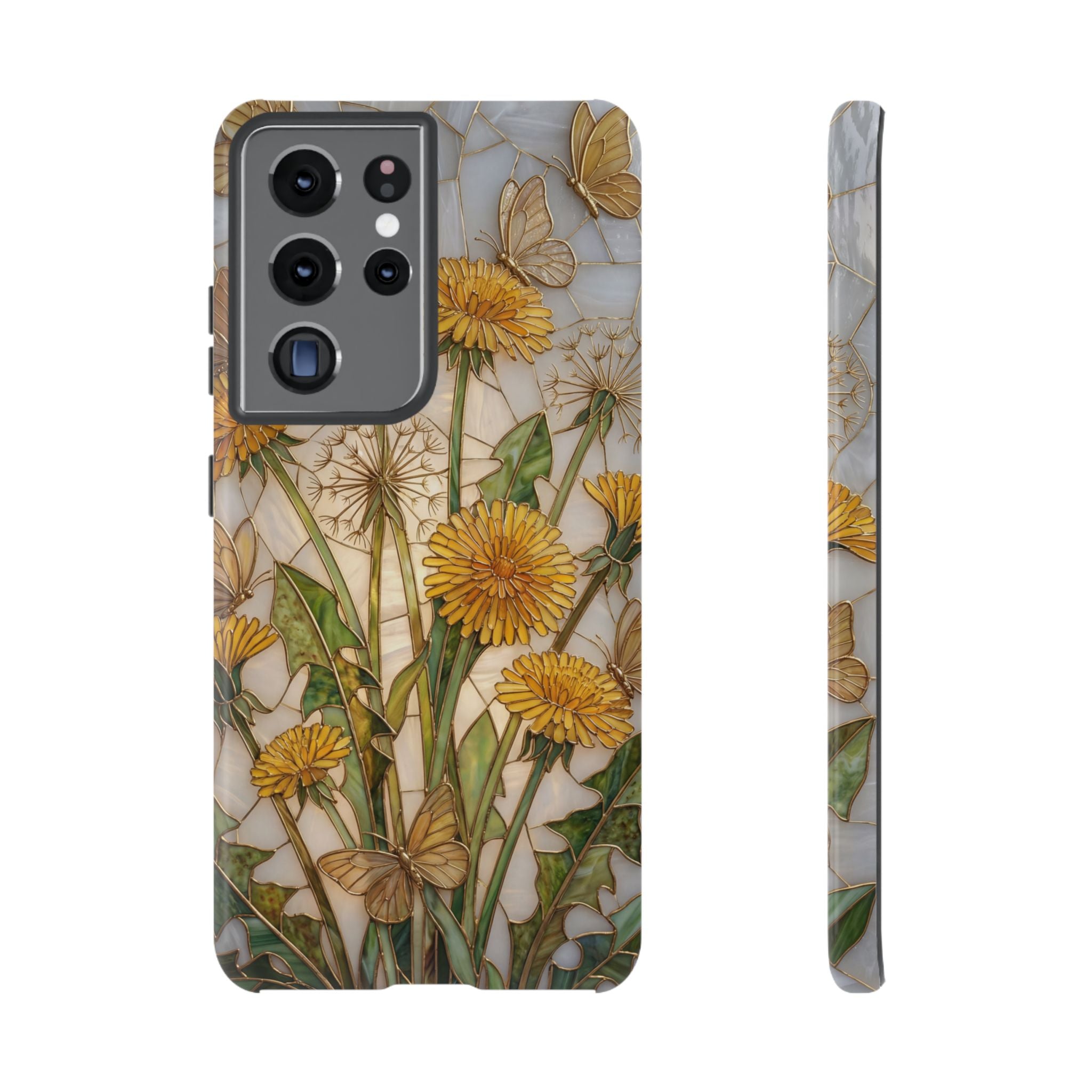 Dandelion Bouquet Tough Samsung Galaxy Case — Floral Botanical Protective Cover