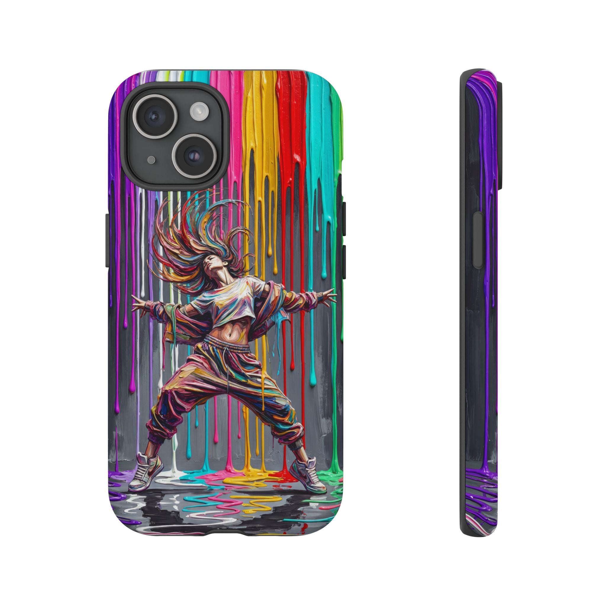 iPhone Case | Colorful Street Dance Drip Design