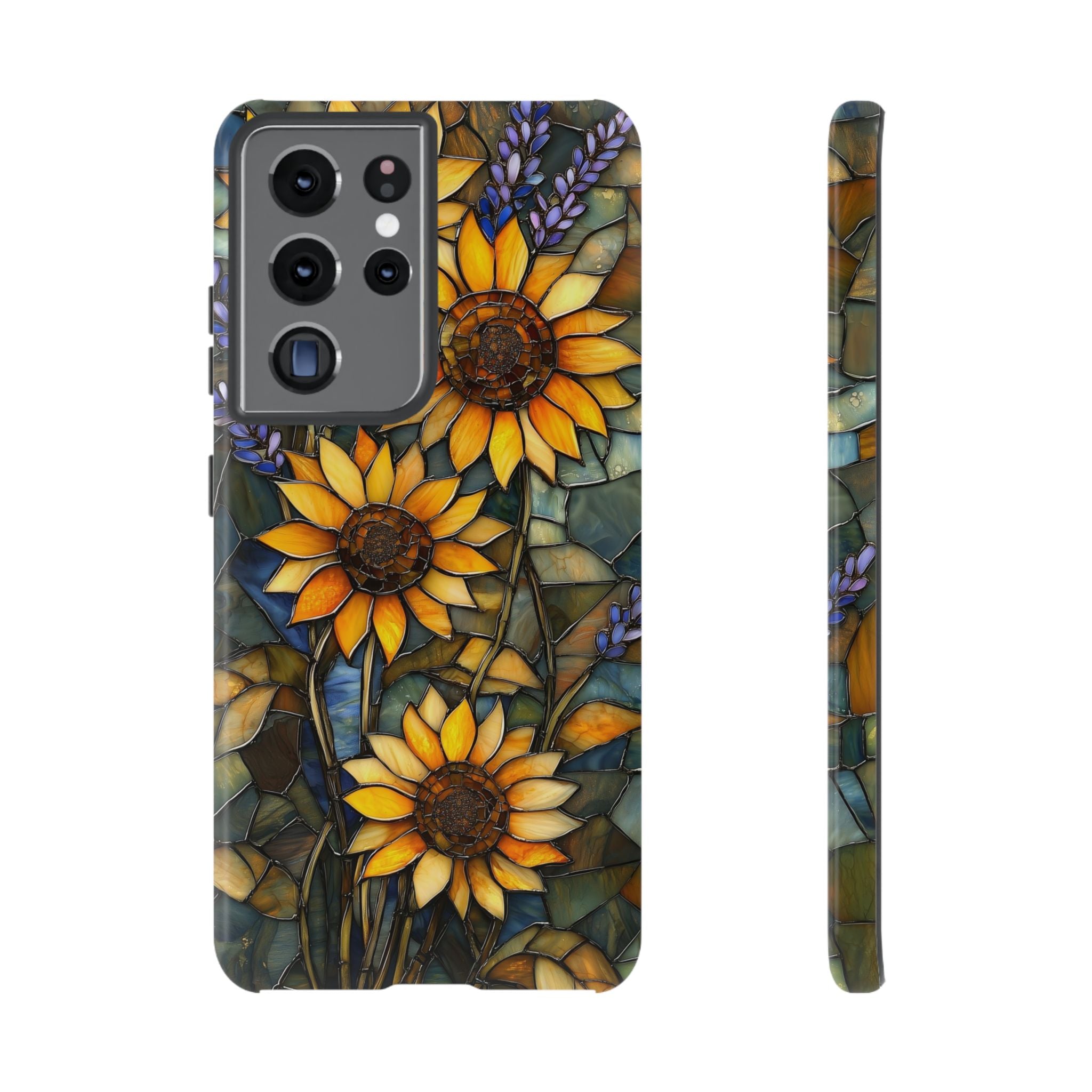 Sunflower Stained Glass Samsung Galaxy Case
