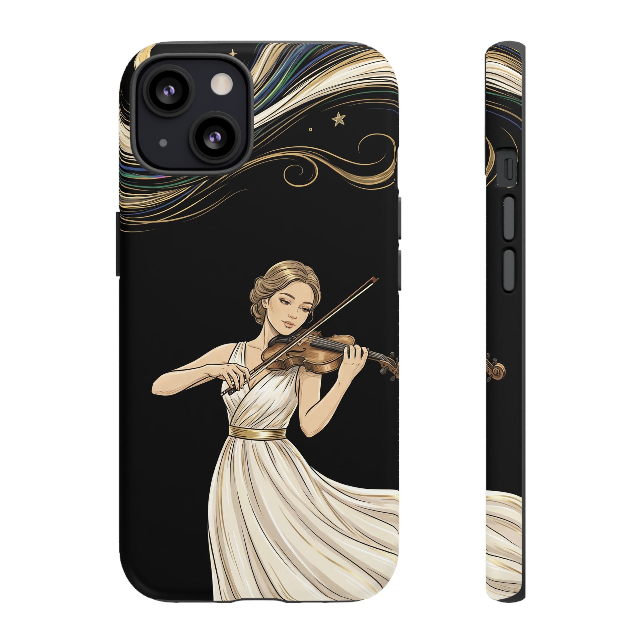 Violinist iPhone Case | Elegant Classical Musicist Design