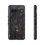Gothic Spiderweb Google Pixel Phone Case | Dark Academia Cover