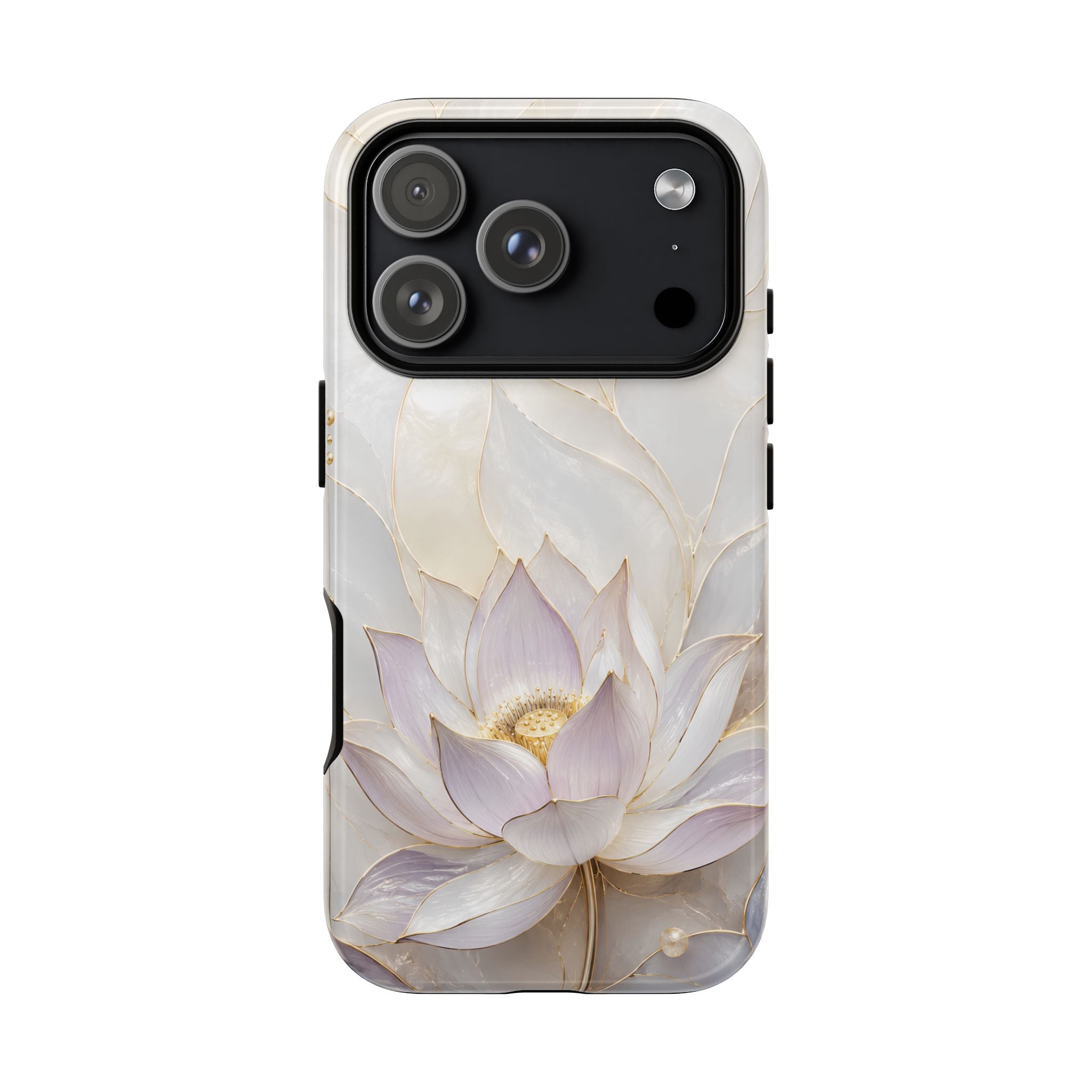 Lotus Flower iPhone Case | Pearl Lotus iPhone Case