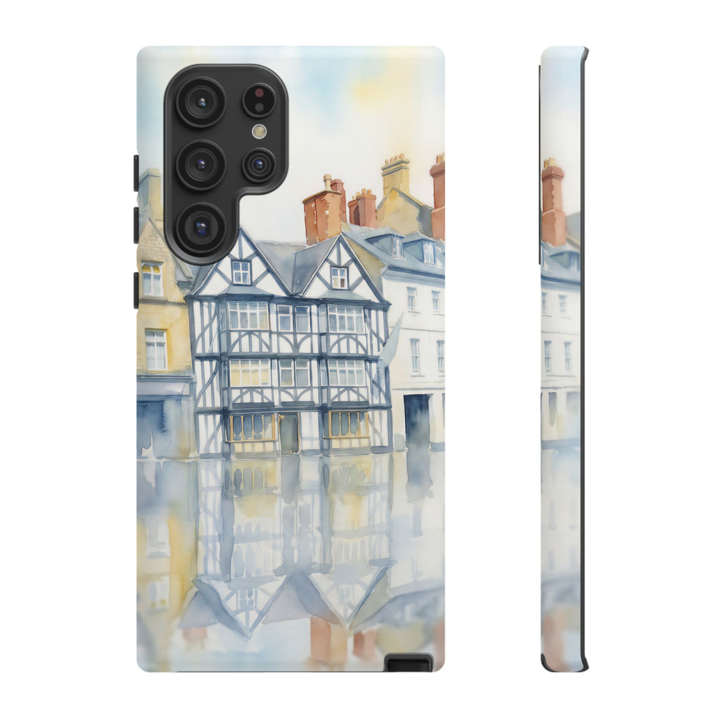 English Tudor Building Aesthetic Samsung Galaxy Phone Case