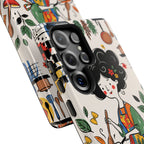 Whimsical Chef Kitchen Illustration Samsung Galaxy Phone Case