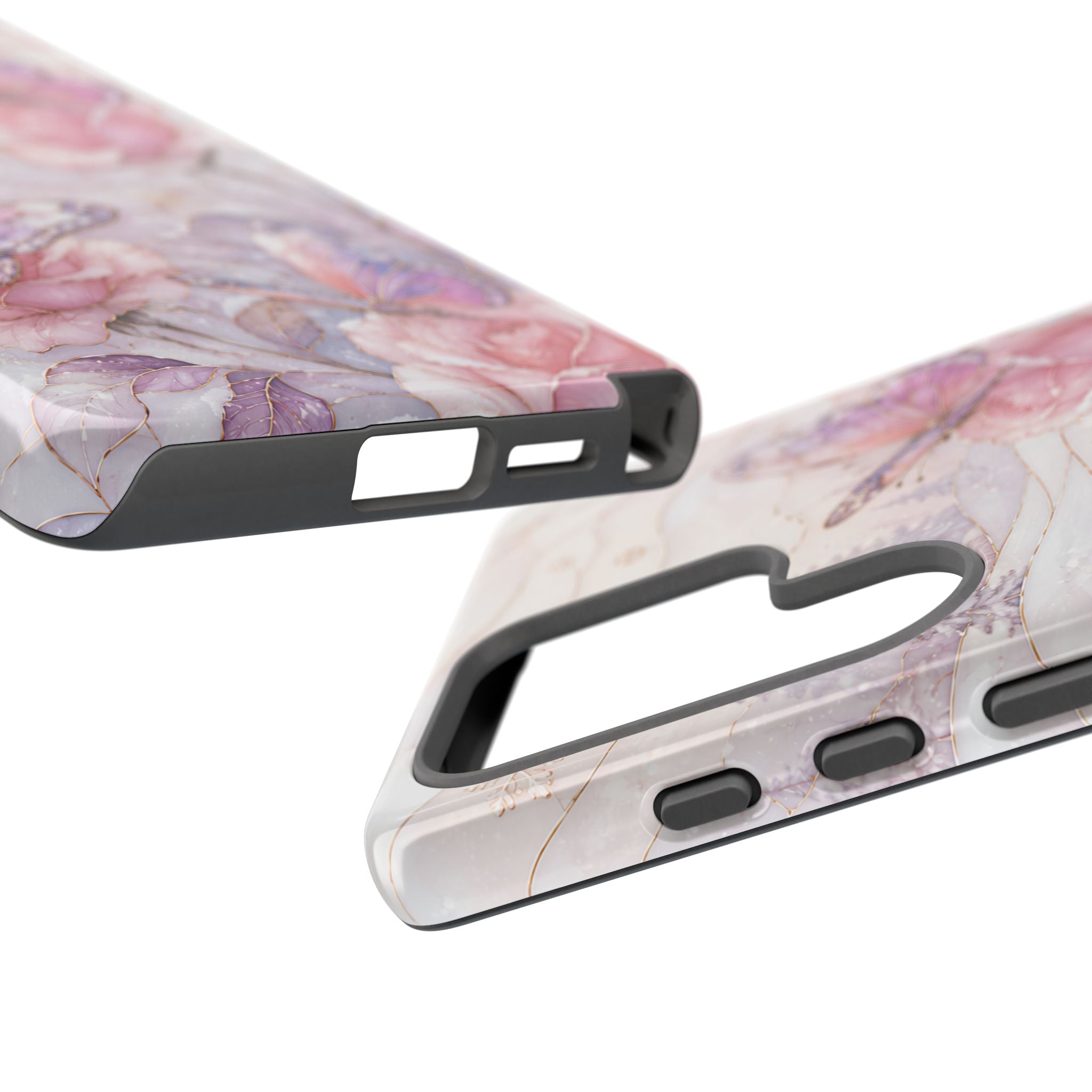 Butterfly Rose Samsung Galaxy Phone Case | Floral Phone Case