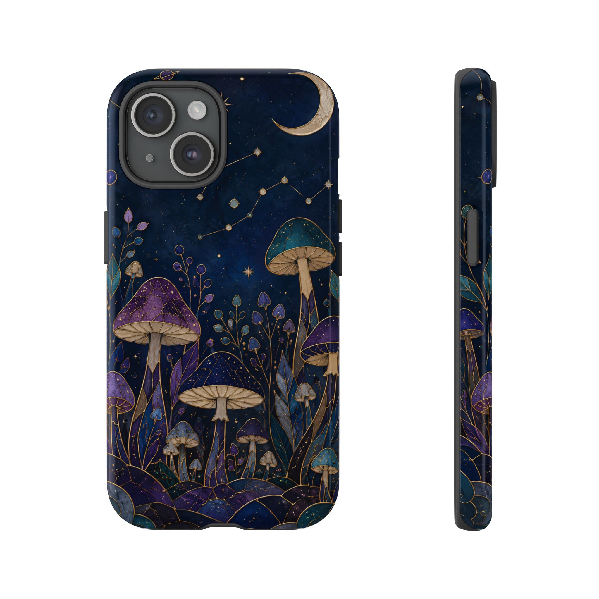 Mushroom iPhone Case | Midnight Forest iPhone Case