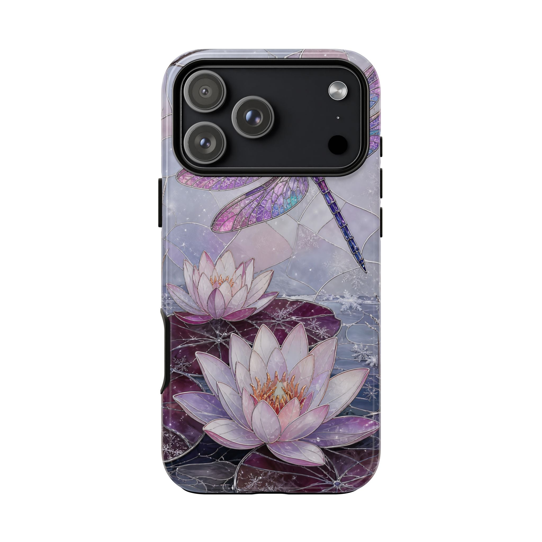 Dragonfly iPhone Case | Lotus Flower iPhone Case