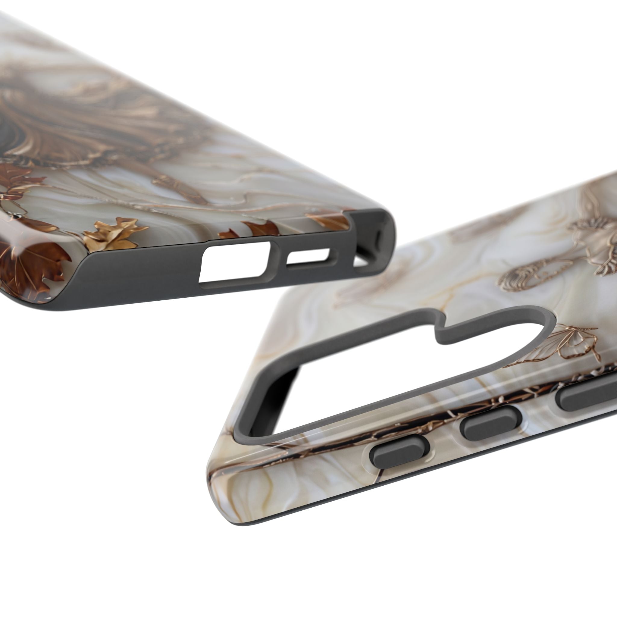 Elegant Bronze Ballerina Dance Design Samsung Galaxy Case