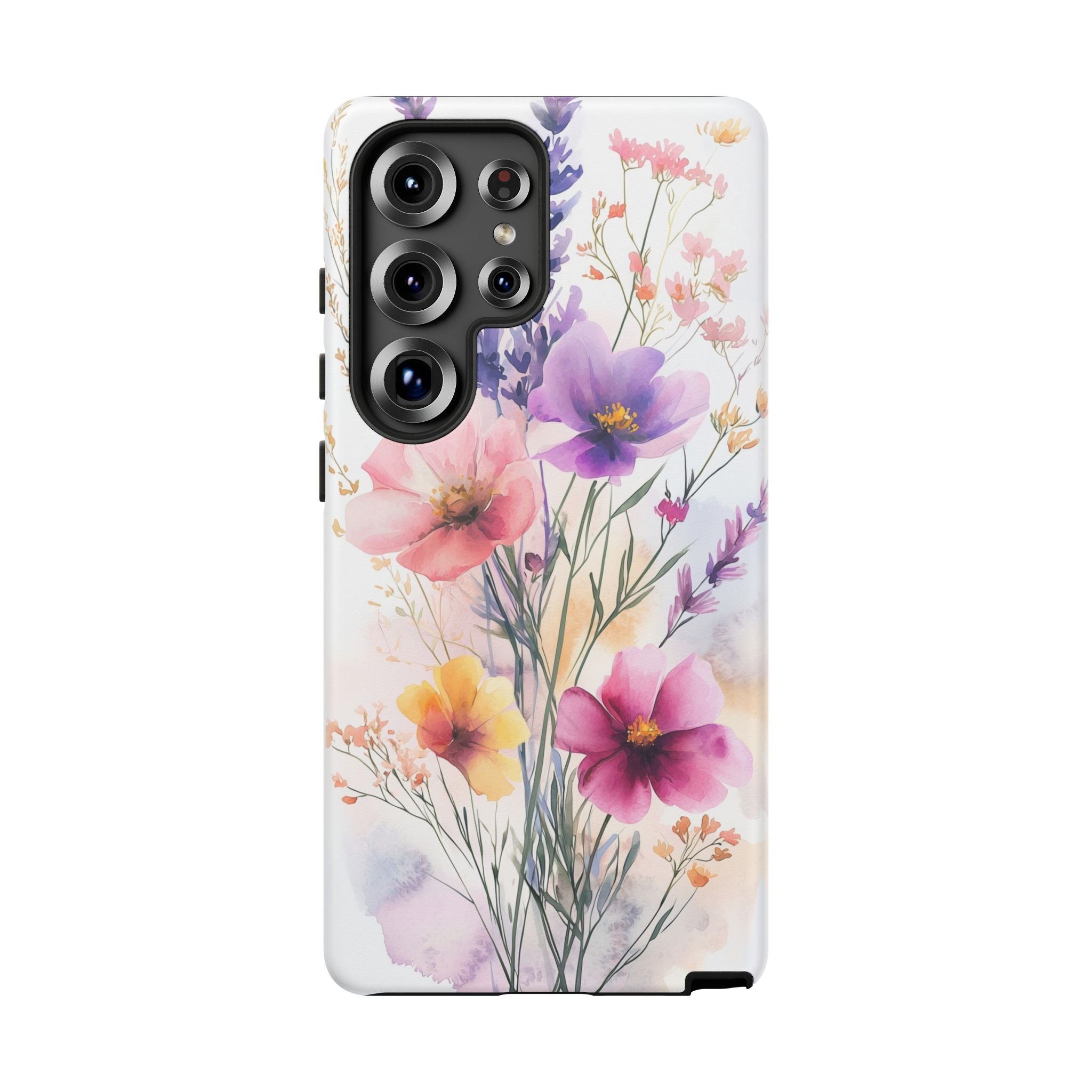 Floral Watercolour Samsung Galaxy Case | Pastel Bouquet