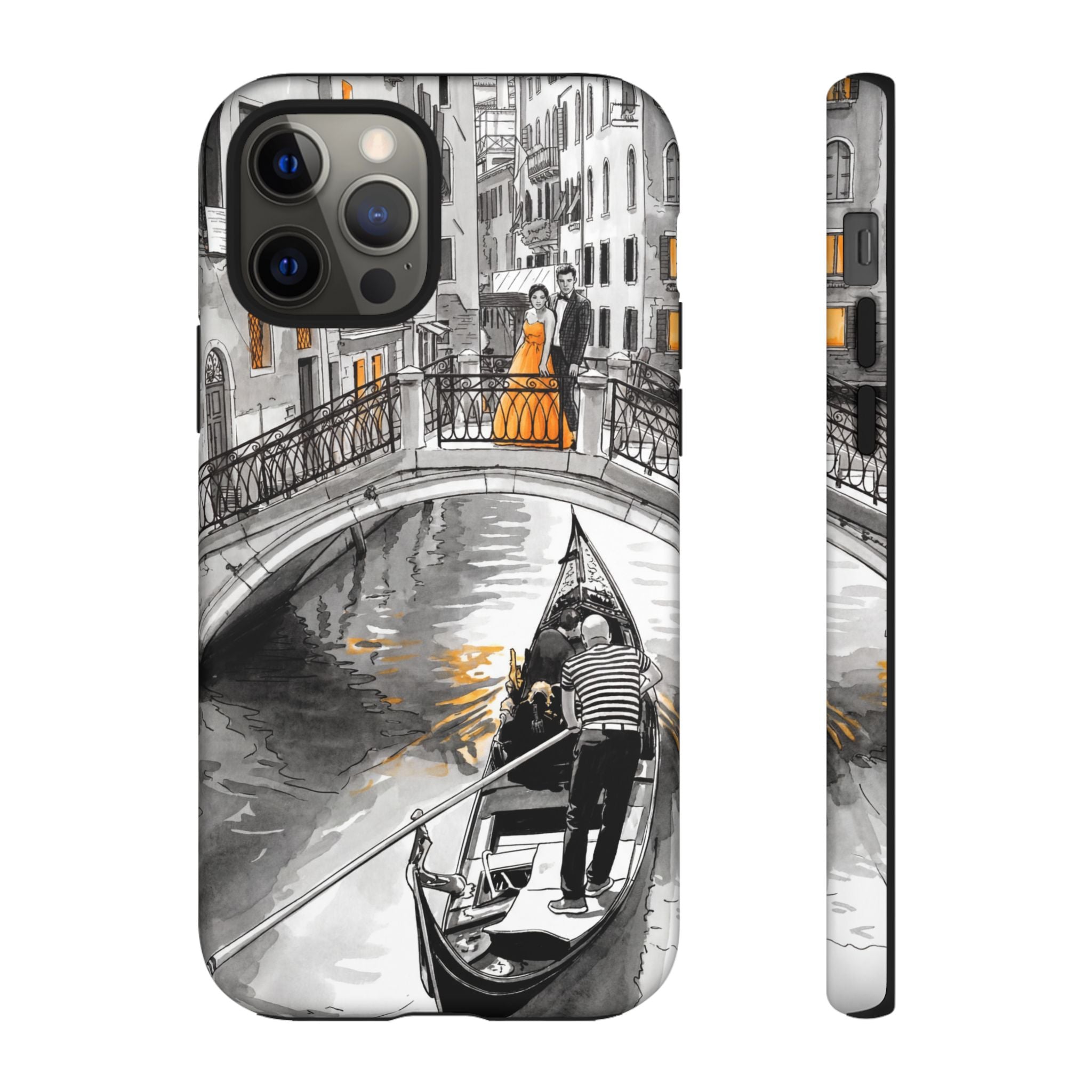 Venice Gondola iPhone Case | Romantic Canal Scene Protective Case