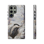 Badger Samsung Galaxy Phone Case | Stained Glass Wildlife Phone Case