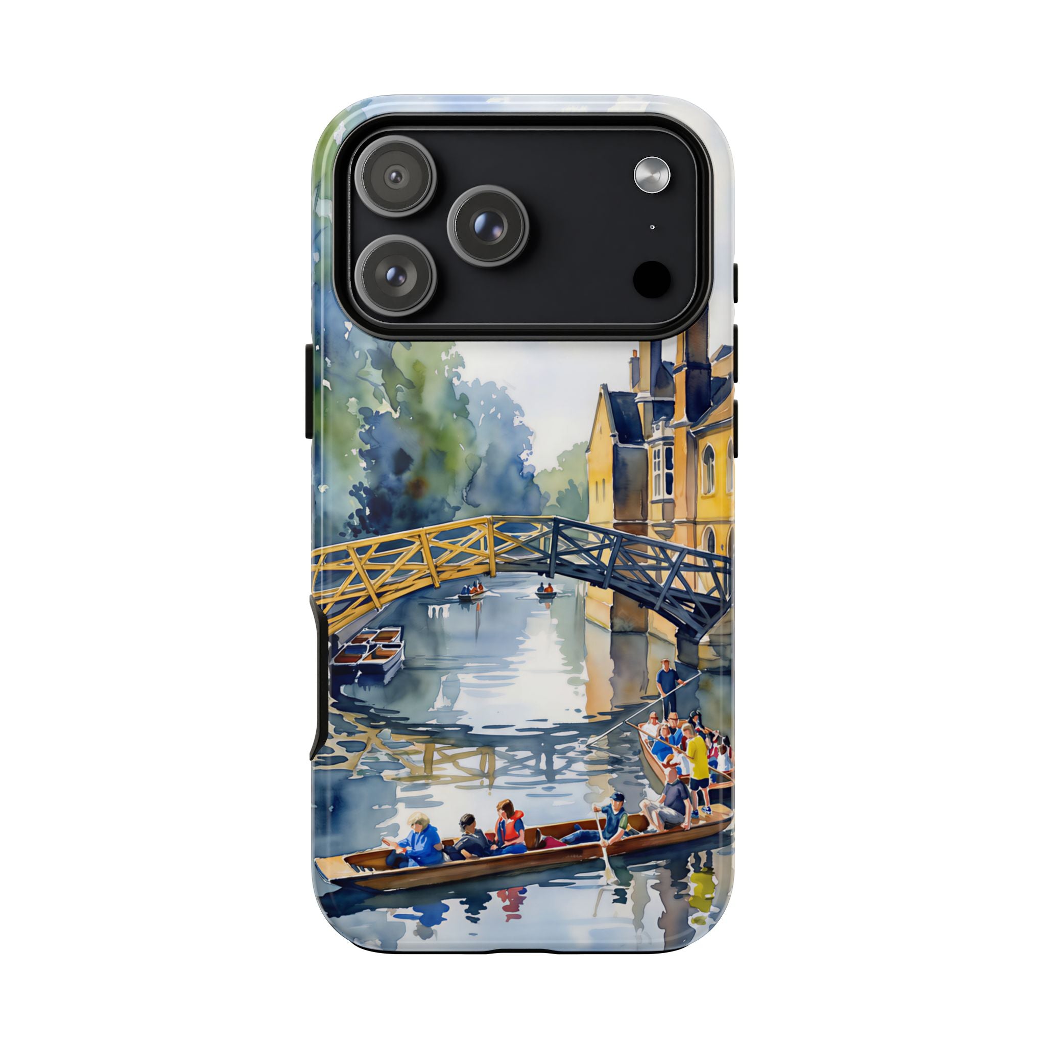 British Heritage iPhone Case | Cambridge Mathematical Bridge
