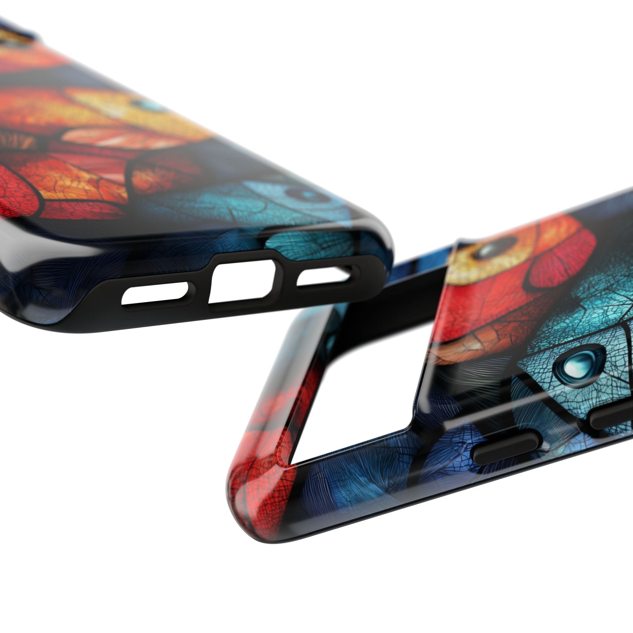 Fish Mosaic Tough Google Pixel Case — Colourful Artistic Fish Pattern