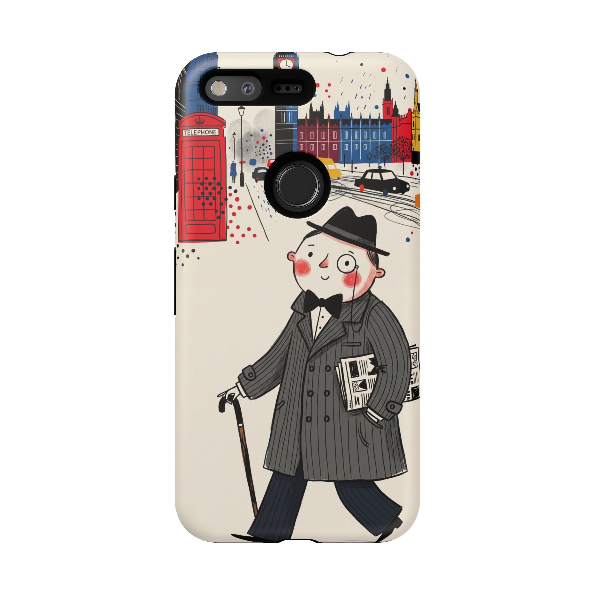 Detective in London Google Pixel Phone Case