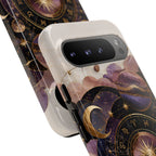 Vintage Zodiac Google Pixel Phone Case | Celestial Moon Astrology Phone Case