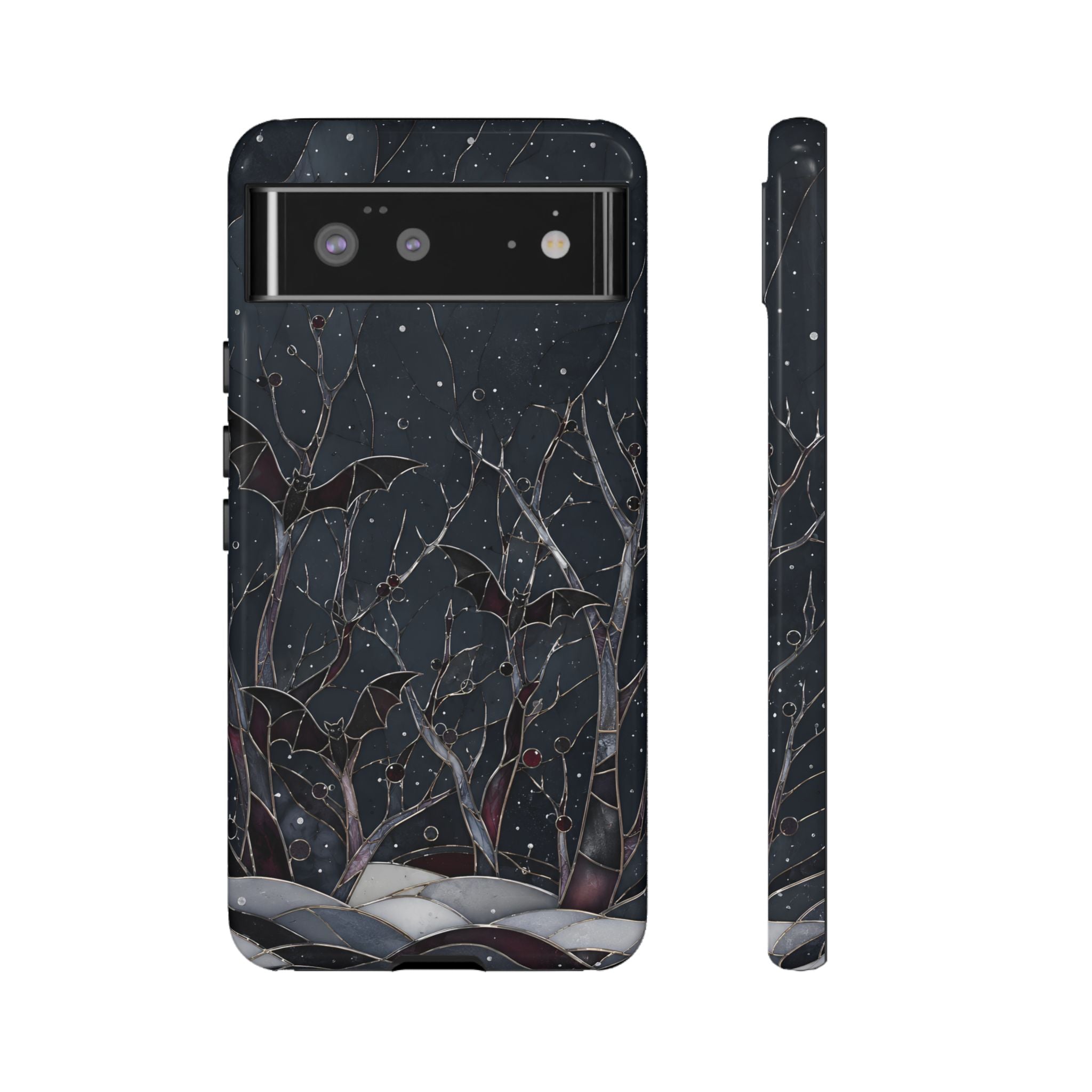 Gothic Bat Google Pixel Phone Case | Moonlit Forest iPhone Case