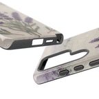 Lavender Bouquet Samsung Galaxy Phone Case — Floral Protective Phone Cover