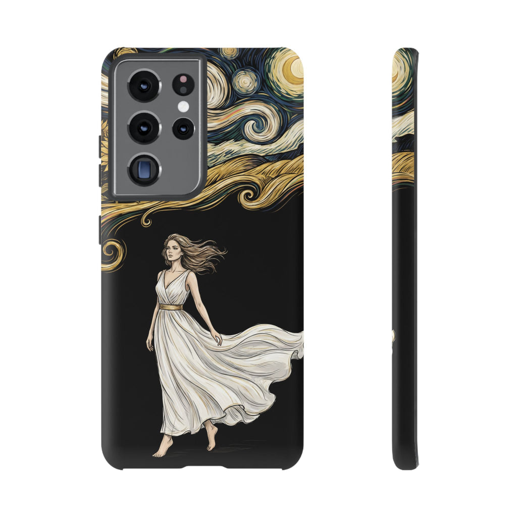 Custodia per telefono Samsung "Musa Greca" | Cover protettiva artistica con dea