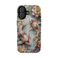 Koi Pond Tough MagSafe iPhone Case | Ornamental Lotus & Koi Fish Protective Cover