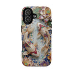 Koi Pond Tough MagSafe iPhone Case | Ornamental Lotus & Koi Fish Protective Cover
