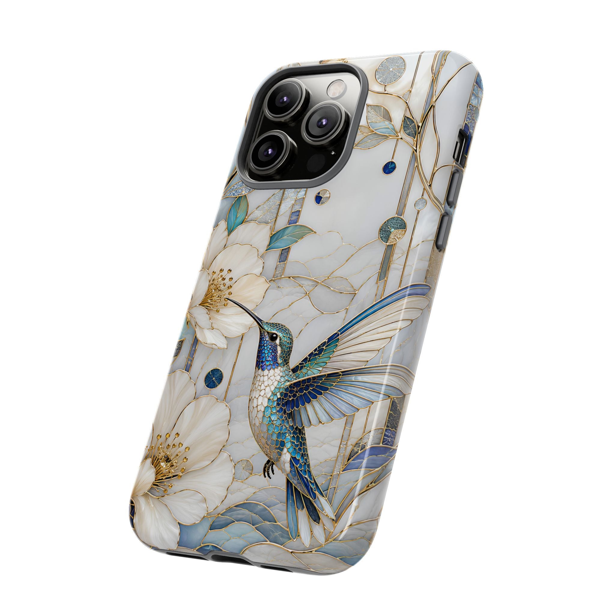 Hummingbird Magnolia iPhone Case | Floral Bird iPhone Case