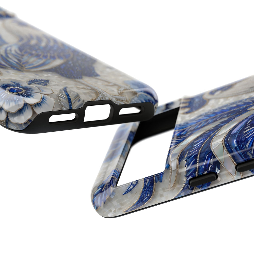 Asian Zodiac Rooster Google Pixel Phone Case | Blue & White Porcelain Slim Shockproof Case | Year of the Rooster Gift