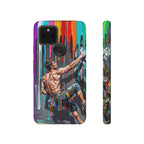 Colourful Rock Climber Art Protective Google Pixel Phone Case