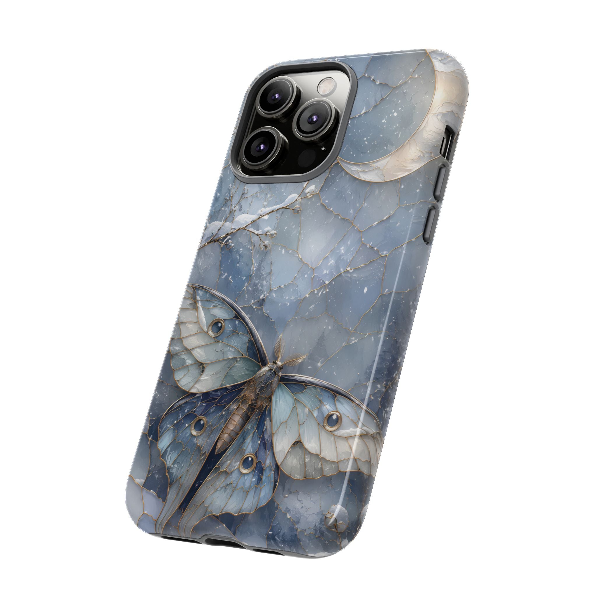 Luna Moth iPhone Case | Celestial Butterfly iPhone Case