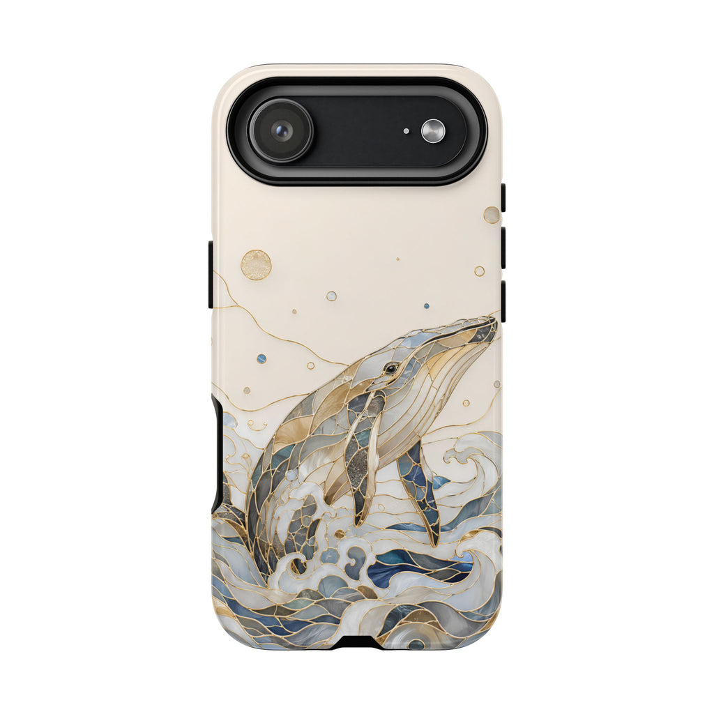 Stained Glass Whale iPhone Case | Ocean iPhone Case