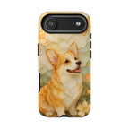 Corgi iPhone Case | Stained Glass Dog iPhone Case