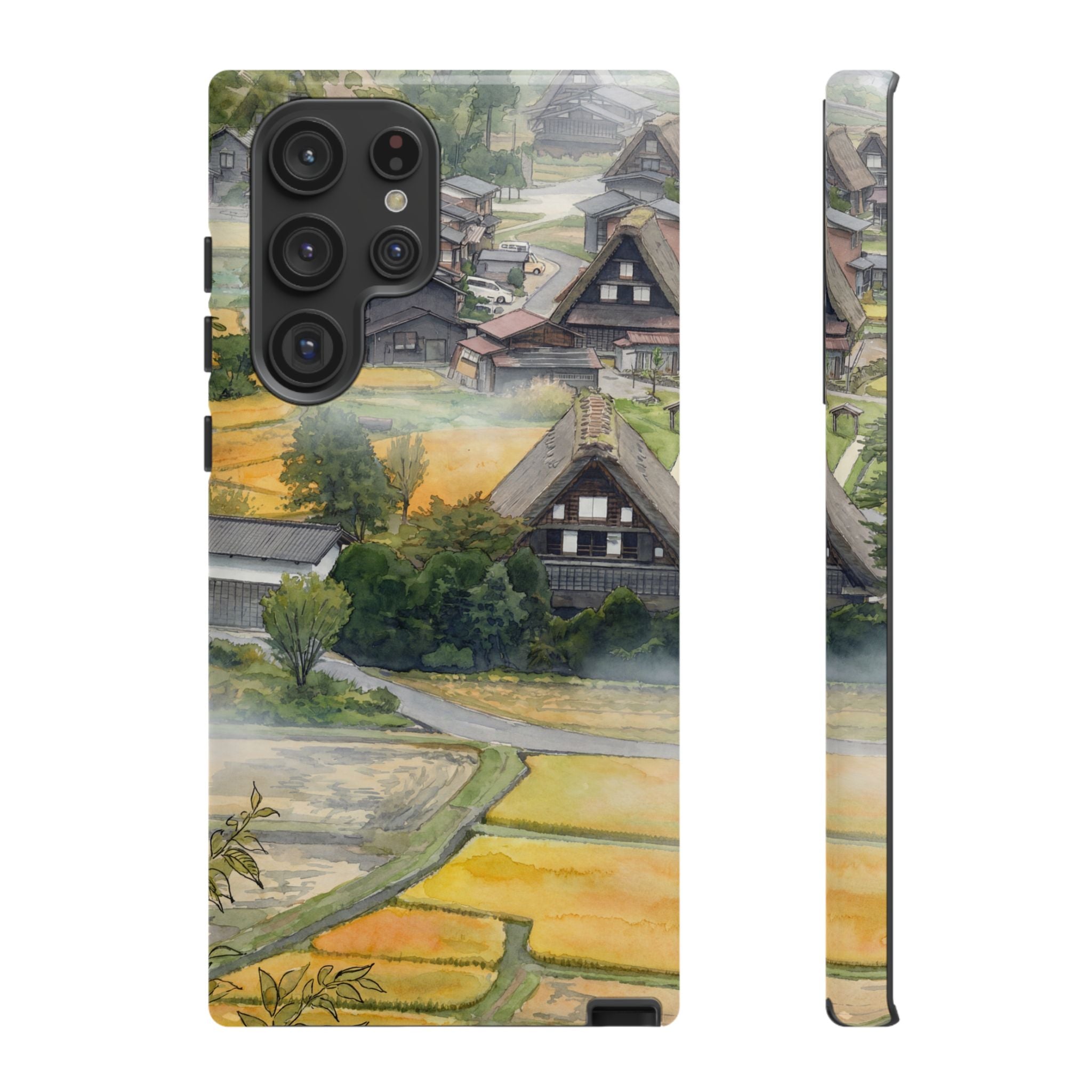 Shirakawa Whisper | Japan Watercolour Samsung Galaxy Phone Case
