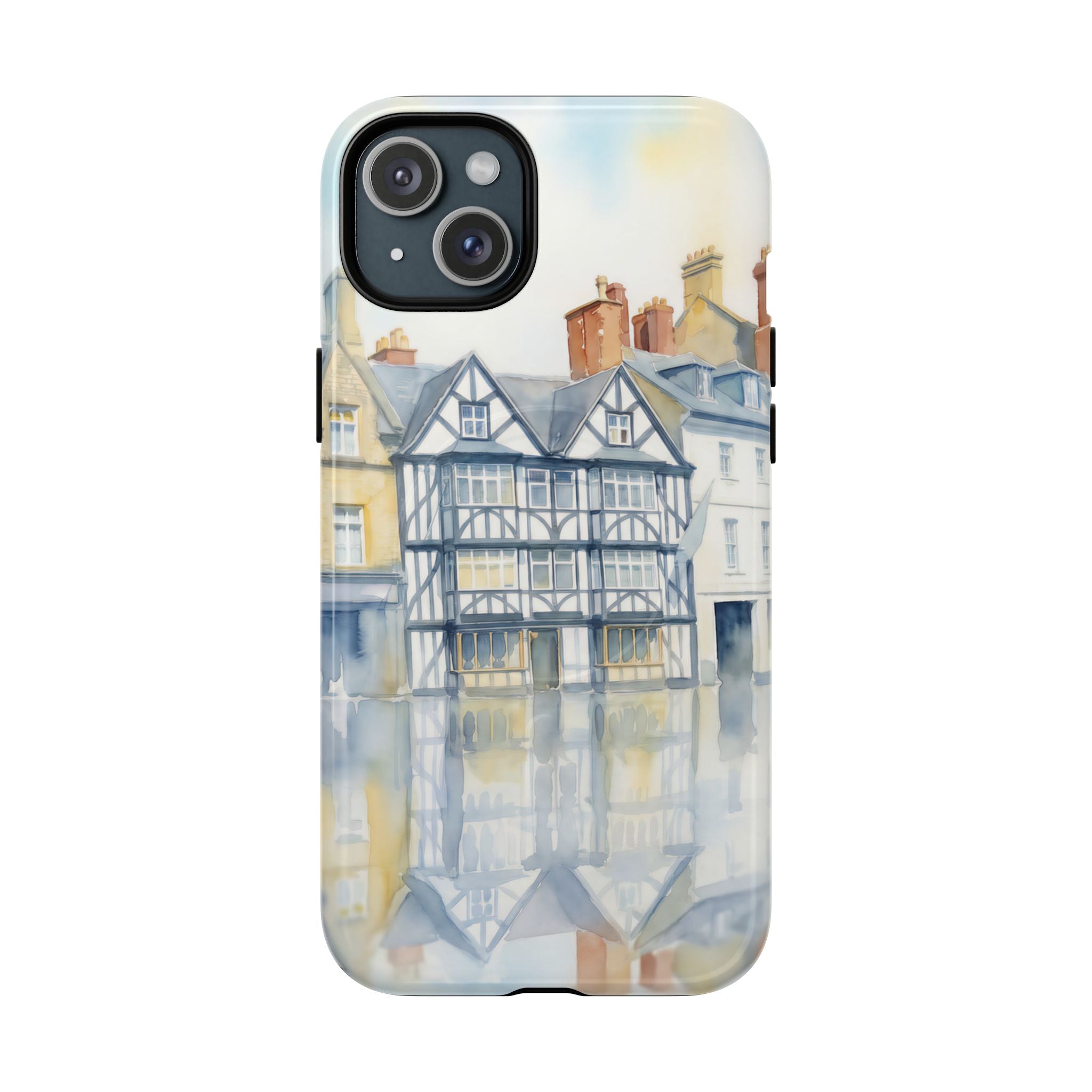 English Tudor Building Aesthetic MagSafe iPhone Case