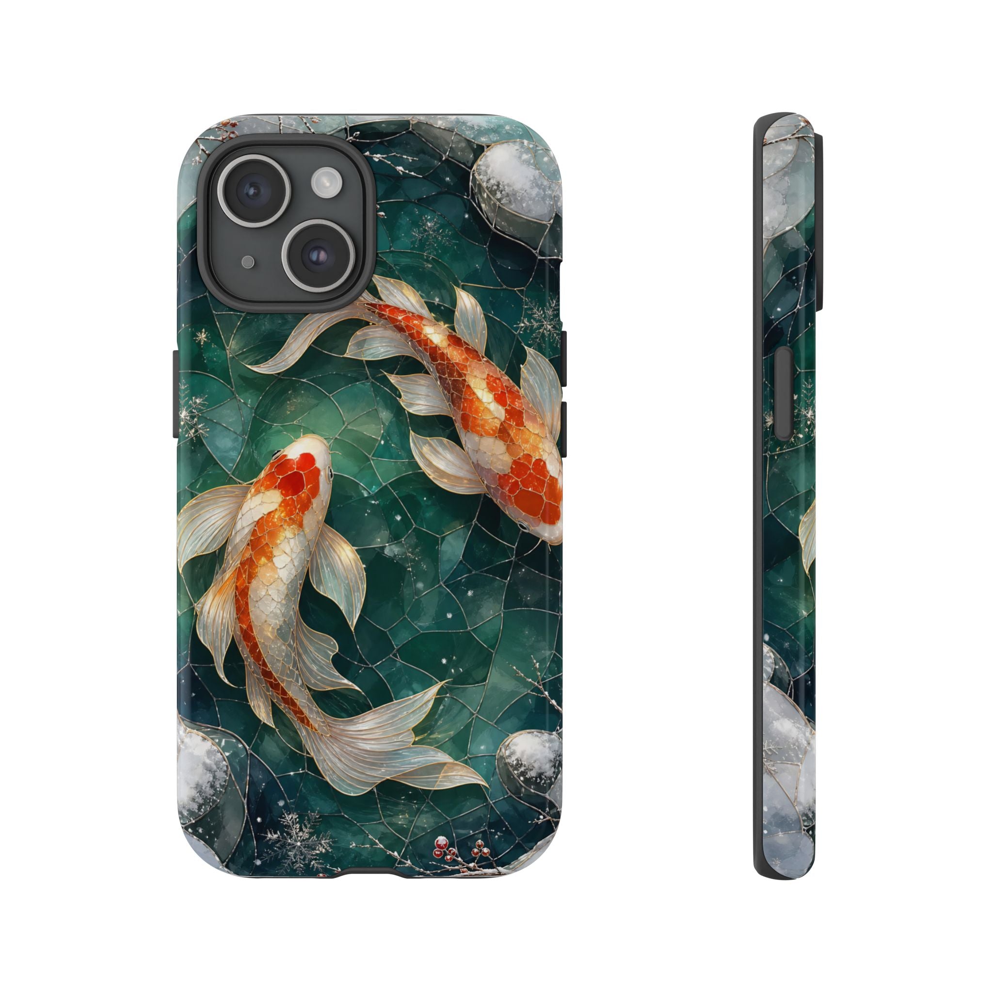 Koi Fish iPhone Case | Japanese Pond iPhone Case
