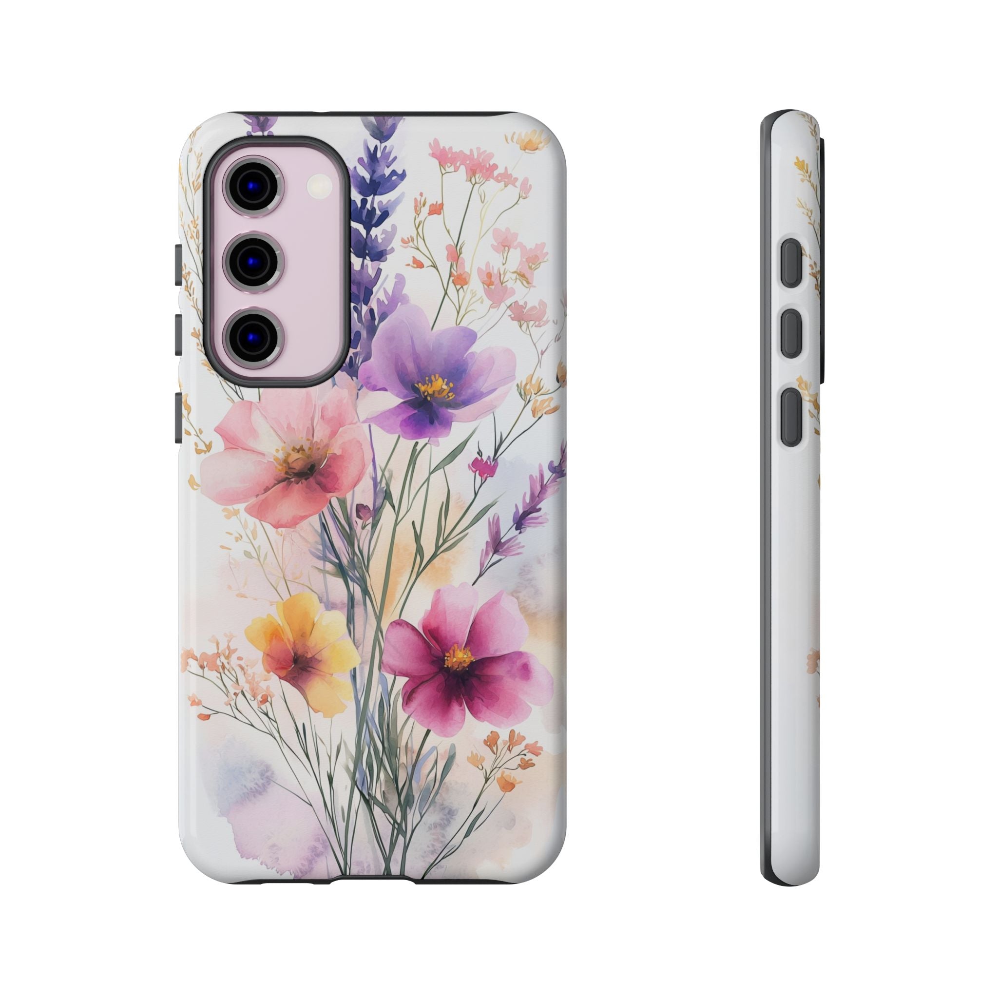 Floral Watercolour Samsung Galaxy Case | Pastel Bouquet