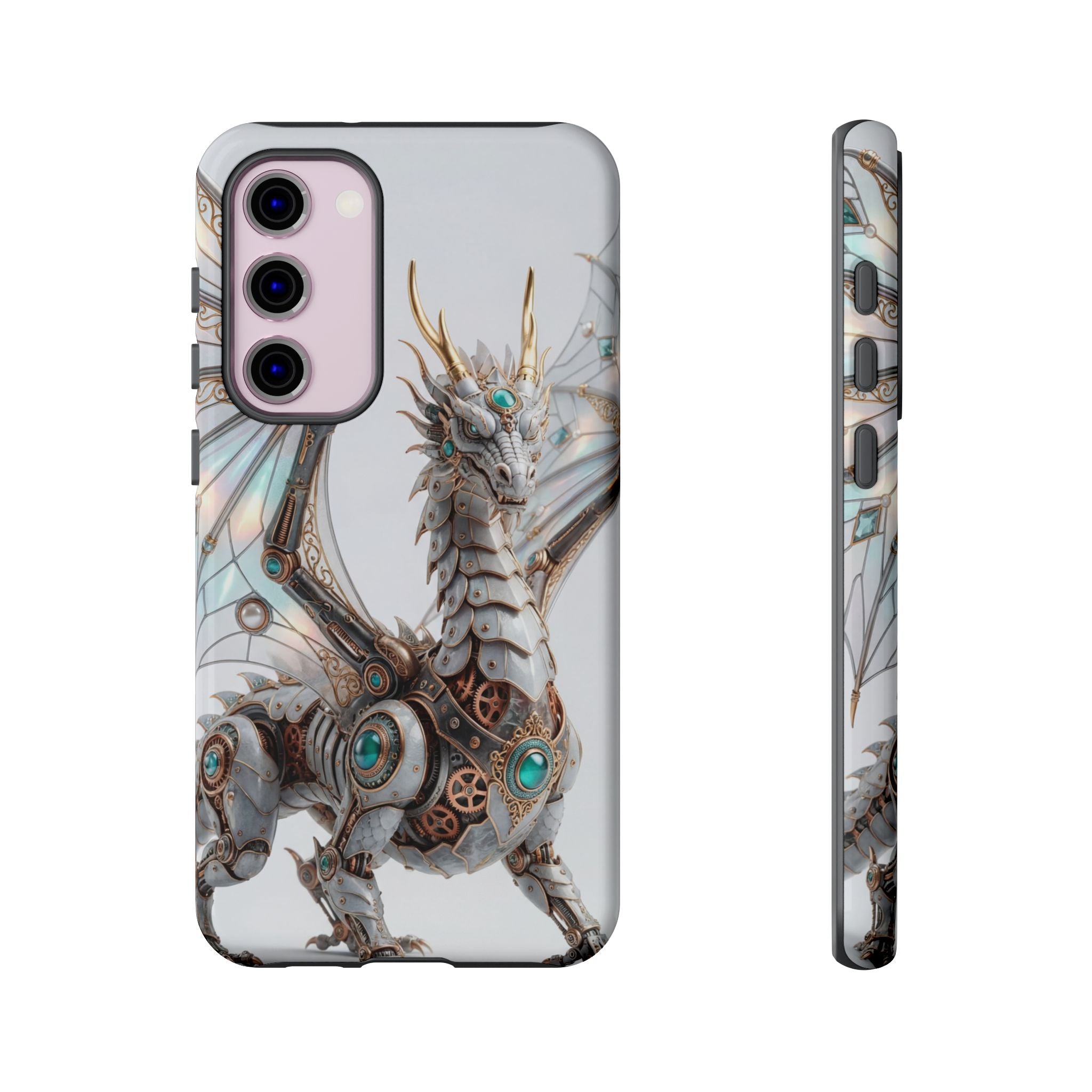 Steampunk Mechanical Dragon Samsung Galaxy Case — Fantasy Armor Protective Cover