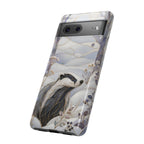 Badger Google Pixel Phone Case | Stained Glass Wildlife Phone Case