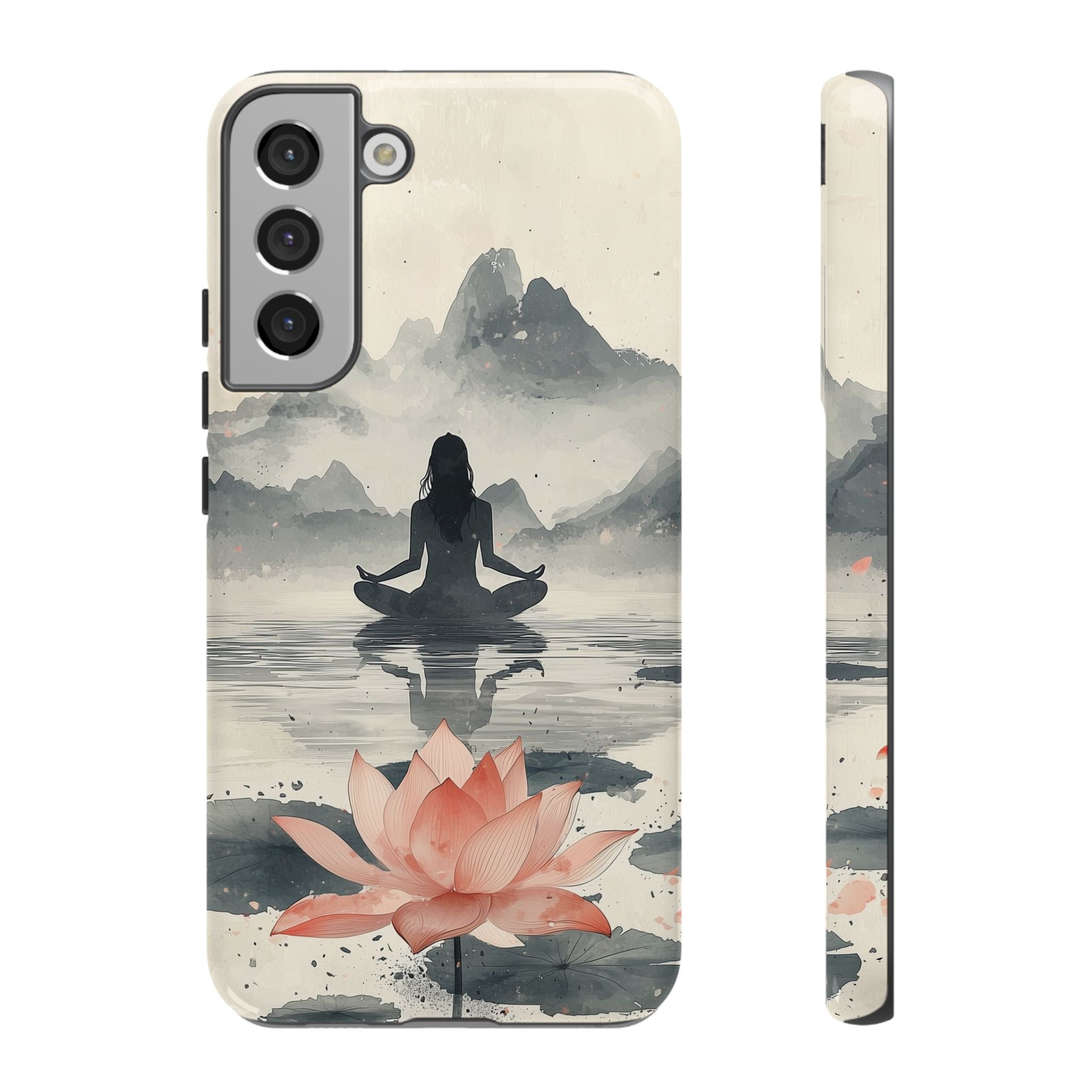 Zen Yoga Meditation Lotus Samsung Galaxy Phone Case