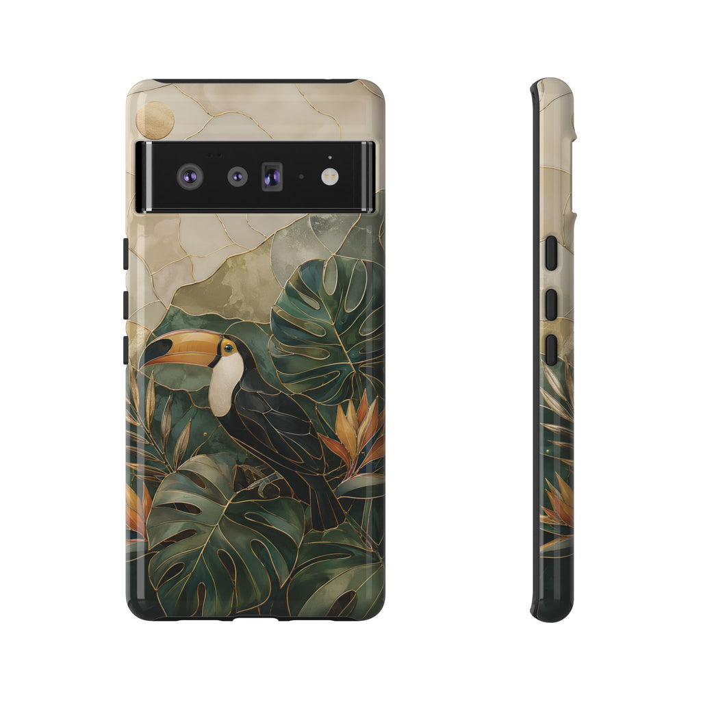 Toucan Google Pixel Phone Case | Tropical Bird Phone Cover