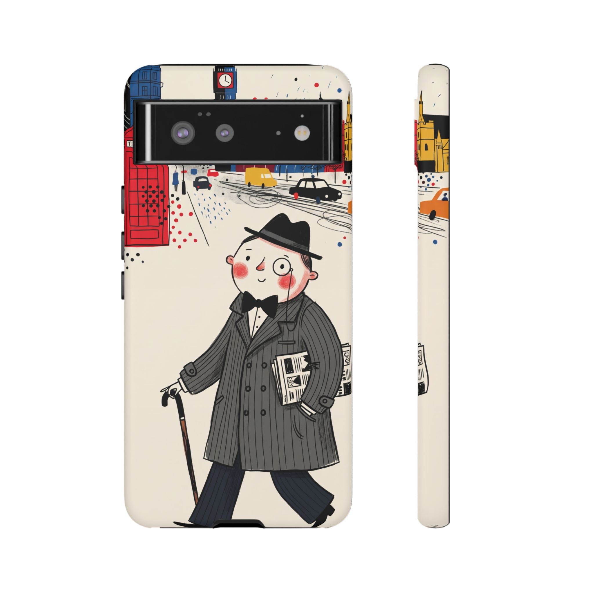 Detective in London Google Pixel Phone Case