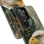 Bald Eagle Samsung Galaxy Phone Case | Patriotic Wildlife Art Cover