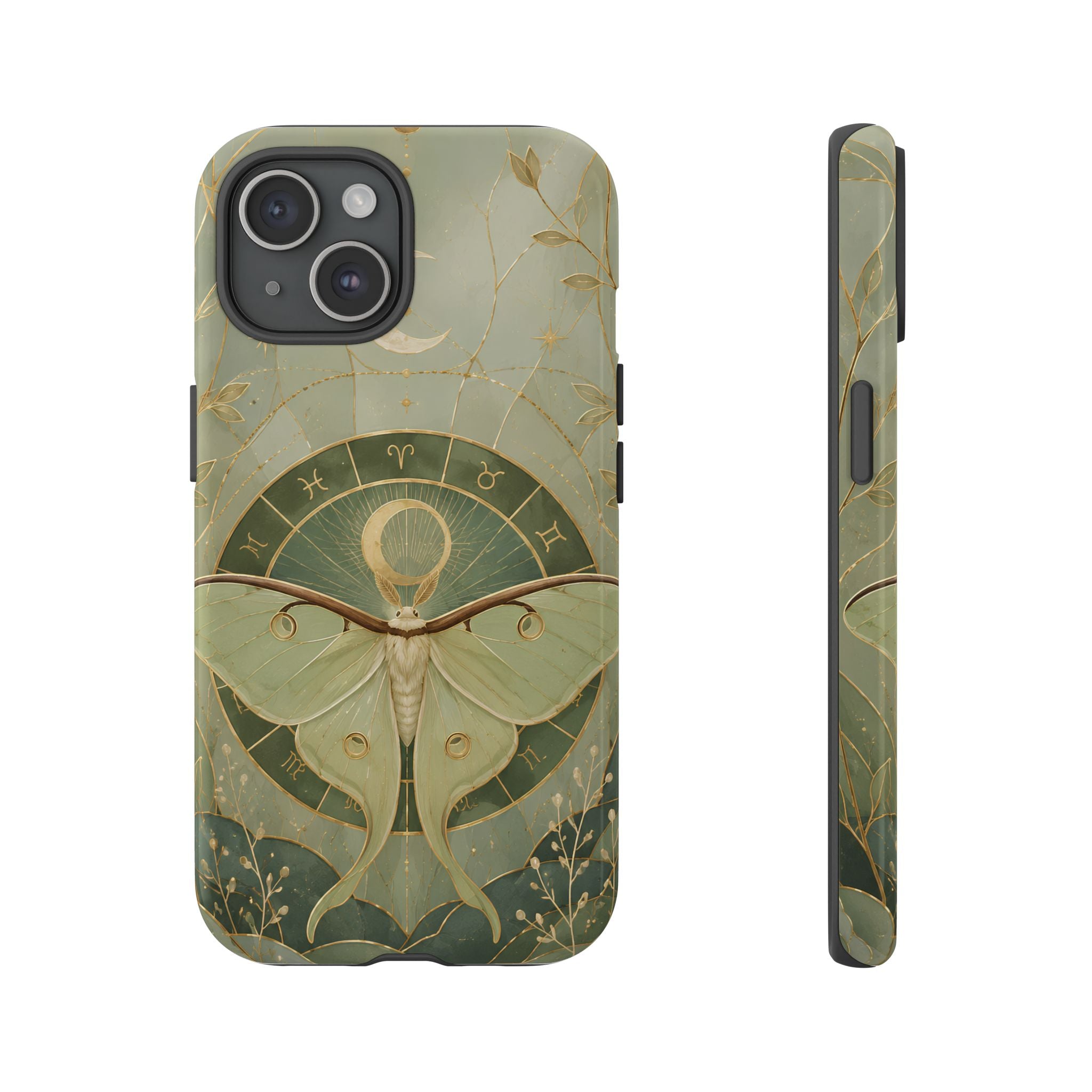 Luna Moth iPhone Case | Celestial Moth iPhone Case