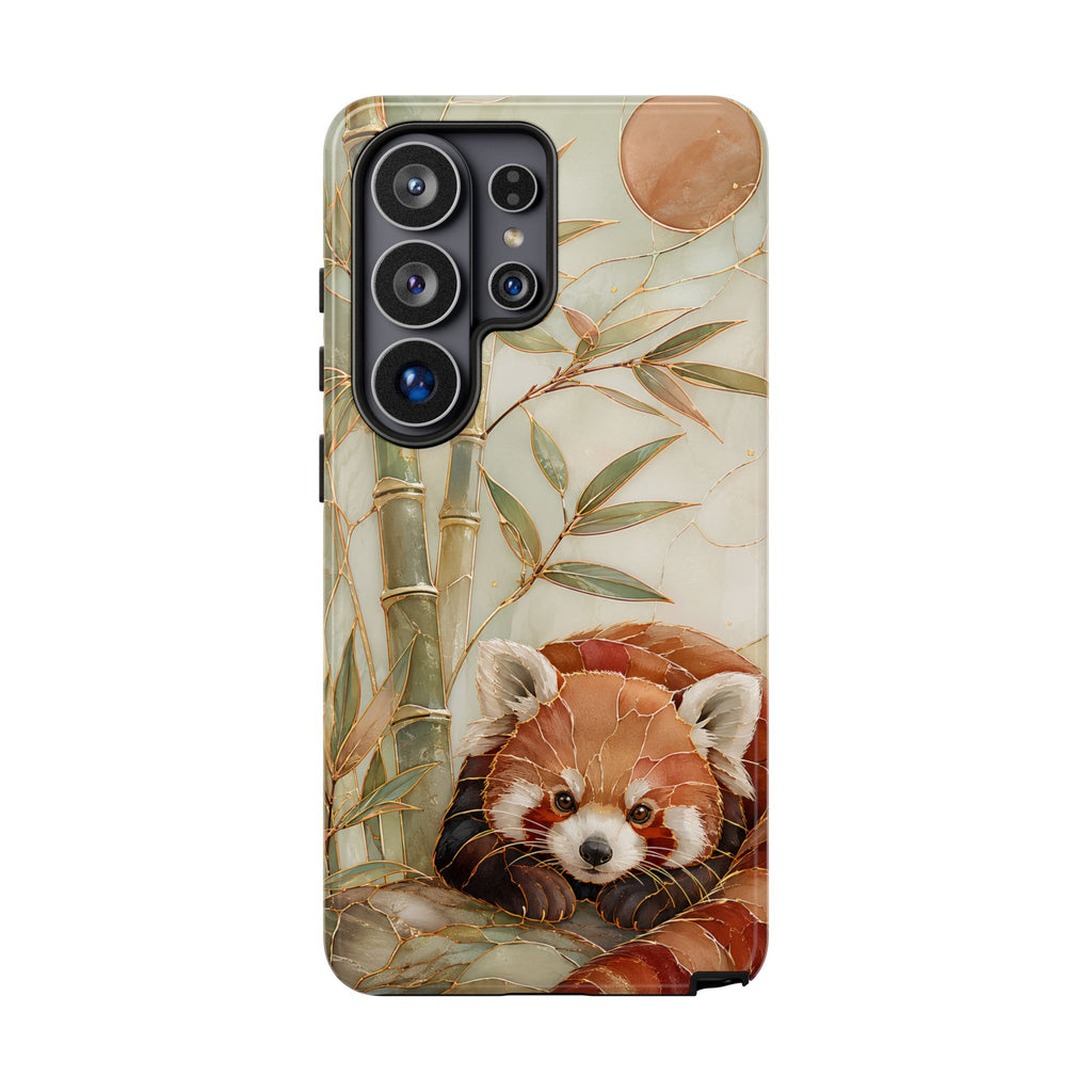 Red Panda Samsung Galaxy Phone Case | Bamboo Forest Phone Case