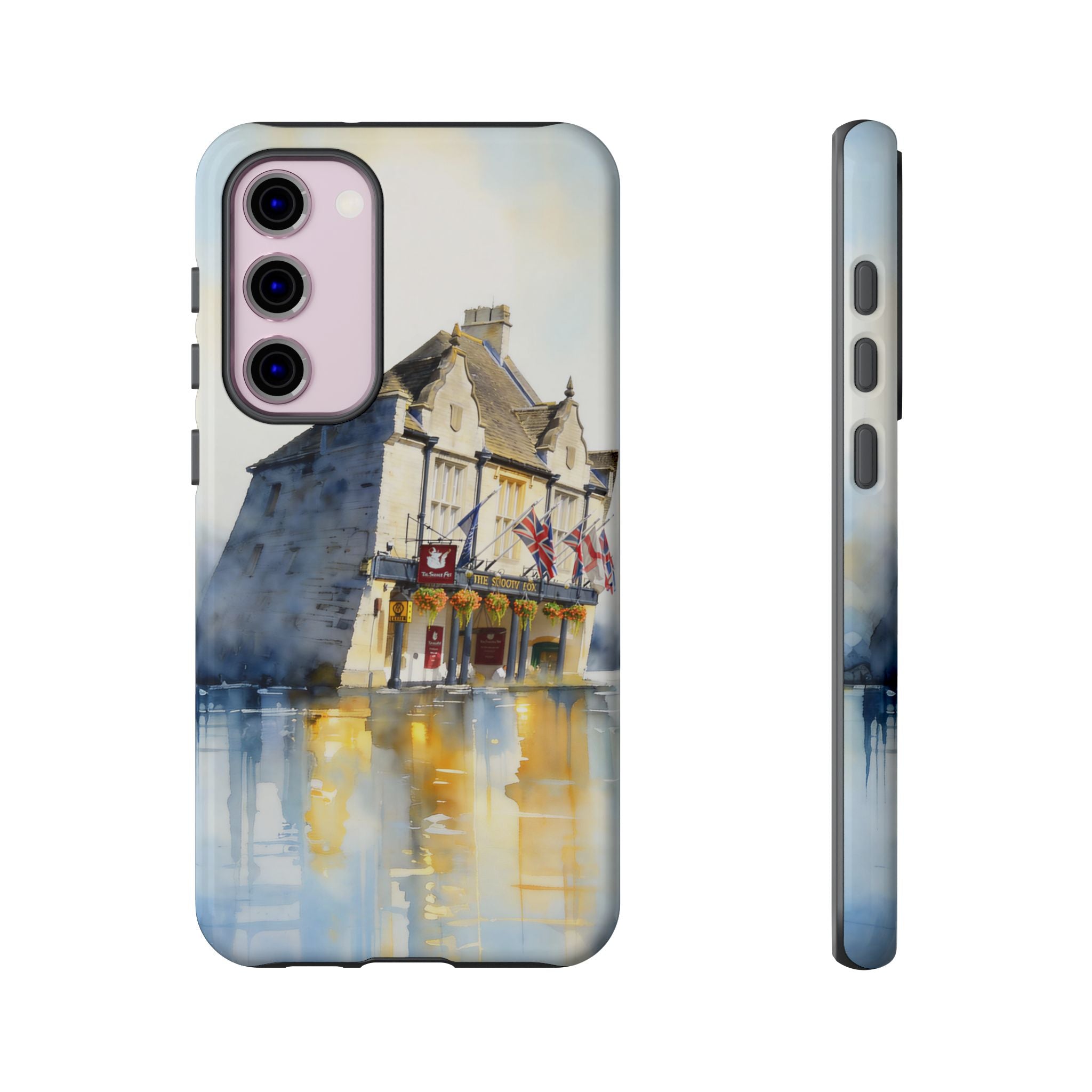English Village Hotel Aesthetic Samsung Galaxy Phone Case