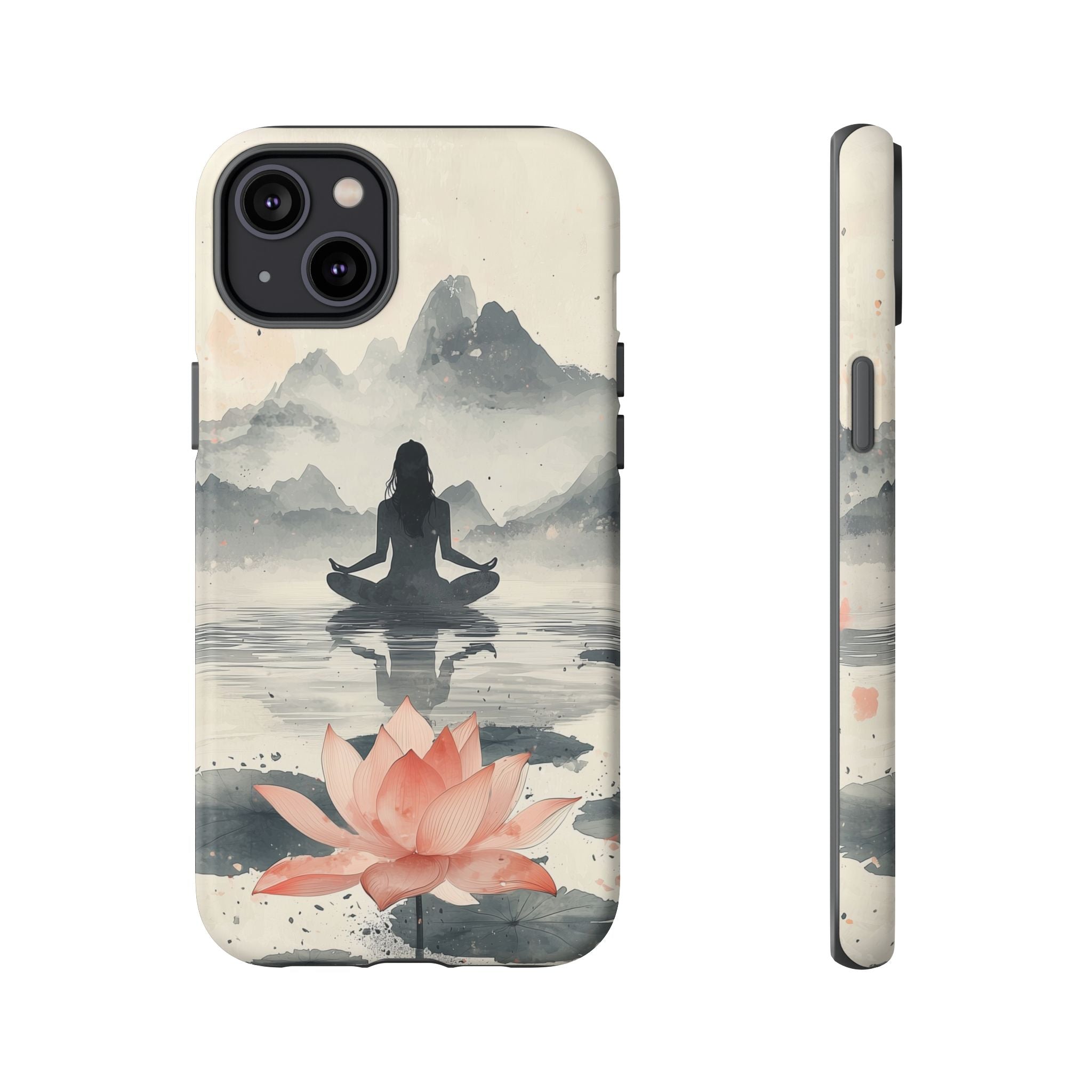 Zen Yoga Meditation Lotus iPhone Case