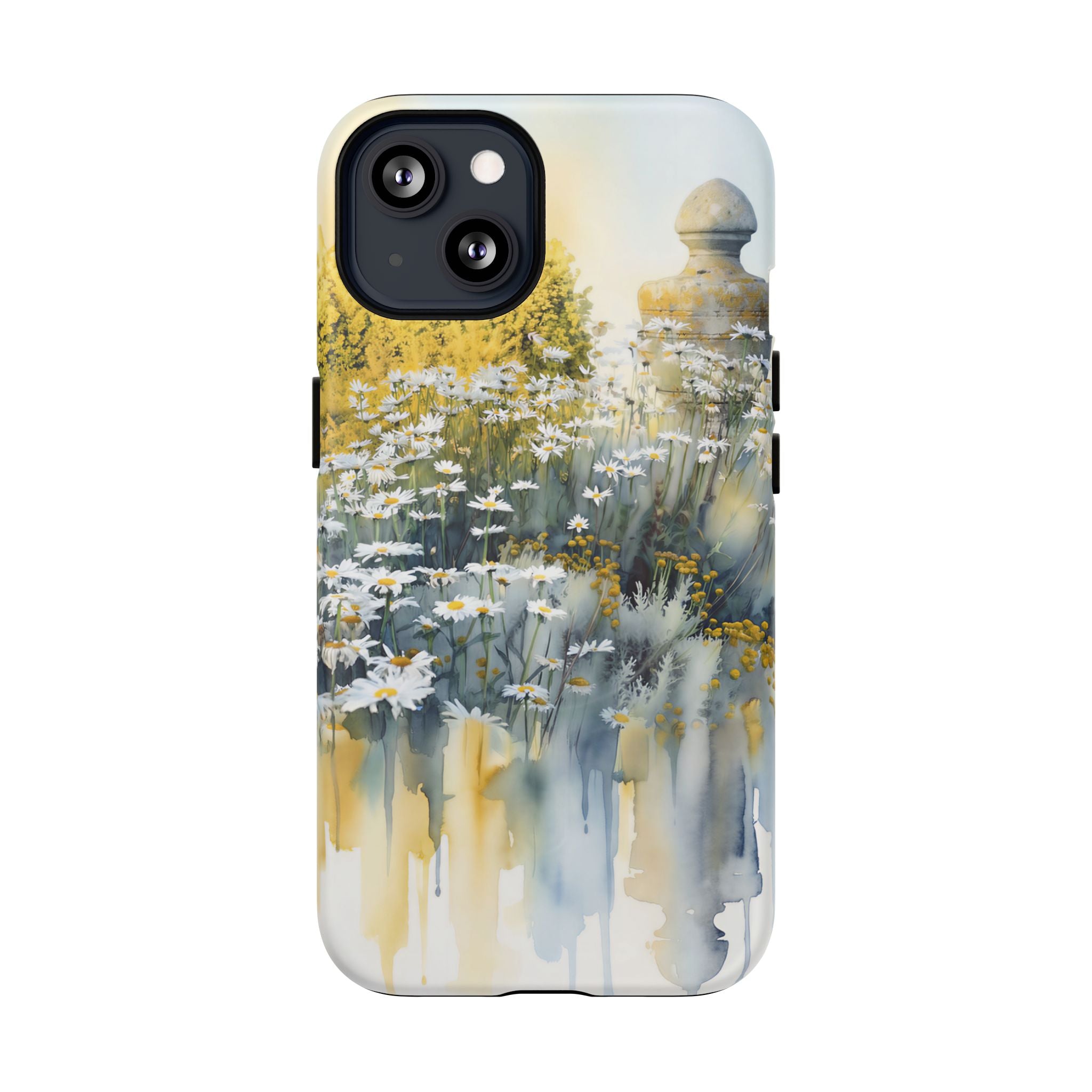 Watercolor Floral Daisy Garden MagSafe iPhone Case